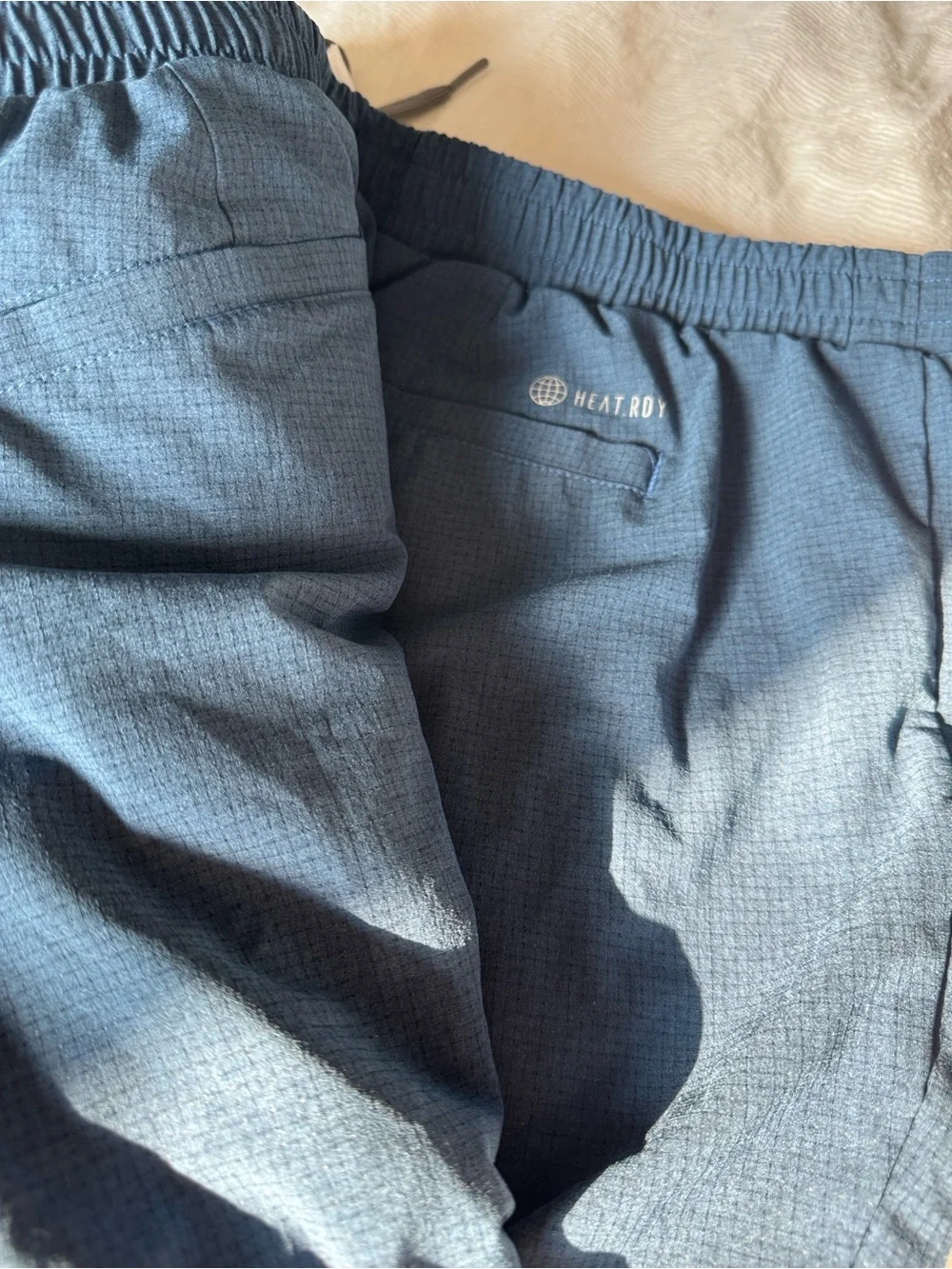 2 pairs for one price! Adidas Navy Blue and Gray HEAT.RDY Joggers